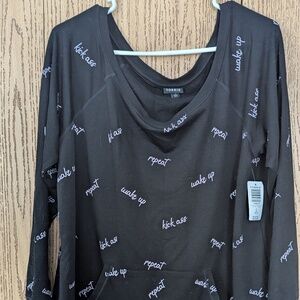 NEW - Torrid Verb Off the Shoulder Sweatshirt